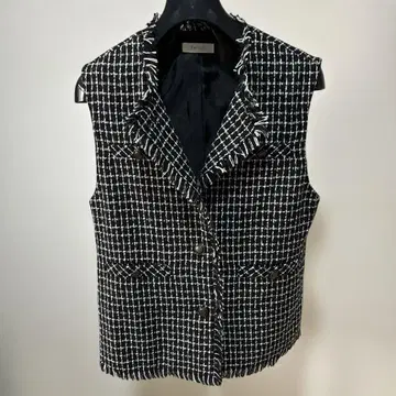 입학 졸업 트위드 베스트 새상품급