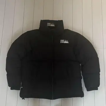 FIRST DOWN 블랙 다운 자켓 M