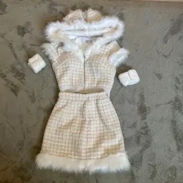 sugar nine 셋업 스커트 셋업 트위드