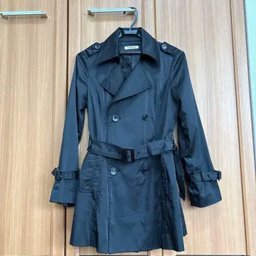 GEORGE 블랙 트렌치코트 사이즈 7