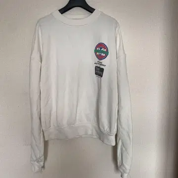 MOUSSY 아이보리 맨투맨