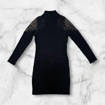 snidel 레이스 자수 니트 원피스