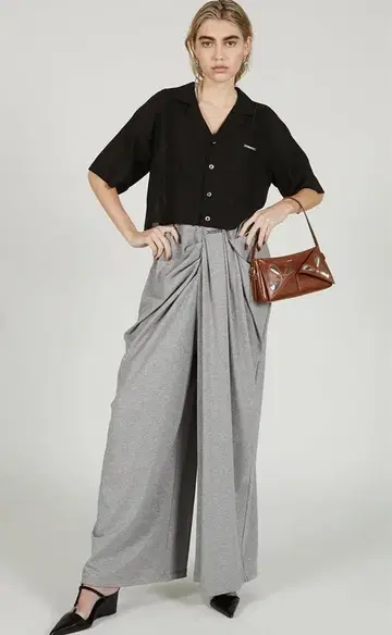 플랭크 프로젝트 새상품! Drape Front Jersey Pants