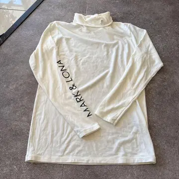 MARK&LONA 레이온 혼방 모크넥 이너 50 미사용 새상품 택 포함