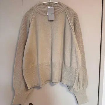 URBAN RESEARCH lab 하이넥 칼라 숏 니트