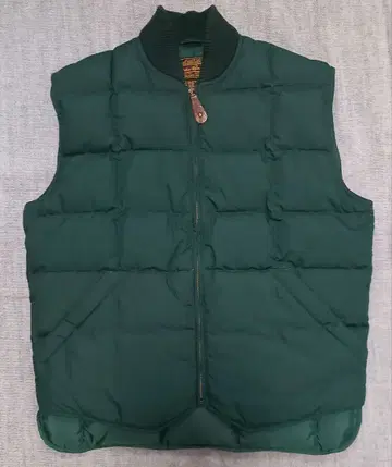 에디 바우어 블랙 택 퀼팅 다운 베스트 그린 M 사이즈