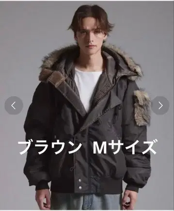 GRANCY 퍼 포켓 디자인 페이드 N2B 자켓