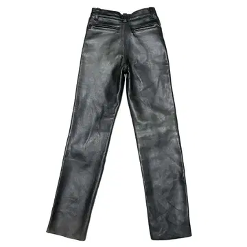 초레어 차심 schott 샷 가죽 팬츠 28 블랙 블랙