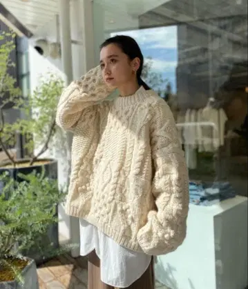 TODAYFUL 패턴 핸드 니트