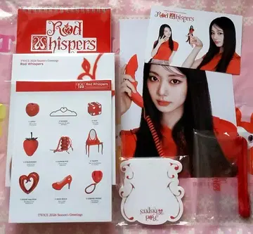 TWICE 쯔위 2026 시즌 그리팅 [RED WHISPERS]