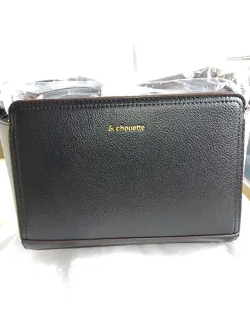 & chouette 블랙 숄더백