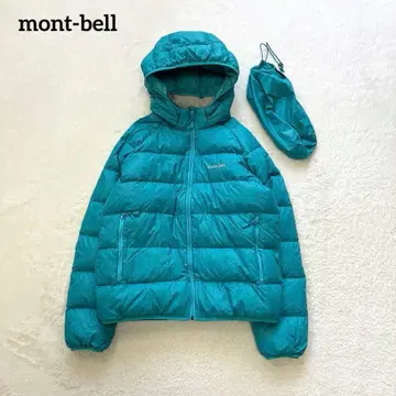 새상품급 mont-bell 네쥬 다운 파카 스태프 백