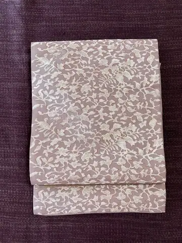 앤티크 나고야 오비 은사 샤레오비