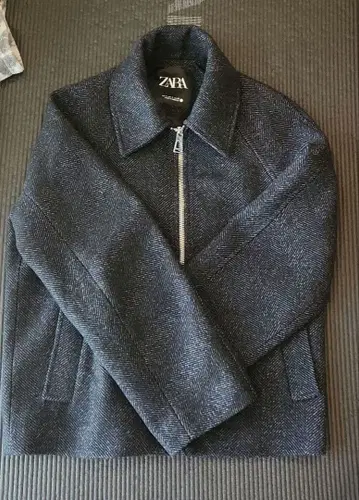 ZARA 다크 블루 자켓 S 사이즈