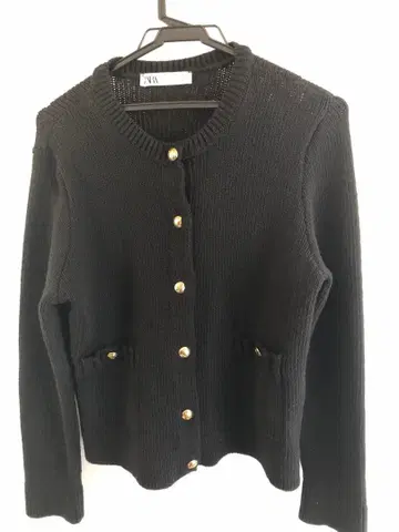 ZARA 블랙 니트 가디건
