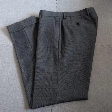 그린 라벨 릴랙싱 글렌체크 슬랙스