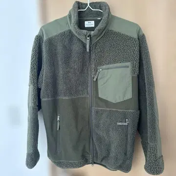 유니클로 Engineered Garments 플리스 자켓 L 올리브