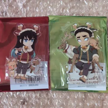 귀멸의 칼날 ufotable 크리스마스 아크릴 스탠드 무이치로 히메지마