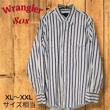 80s wrangler 랭글러 XL 긴팔 셔츠 빈티지