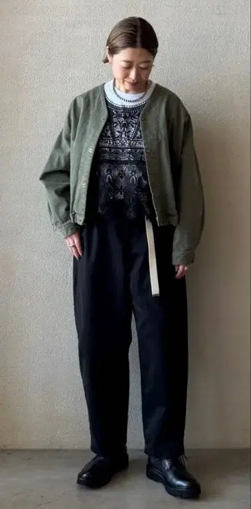 저널 스탠다드 랙스 빈티지 해링본 블루종