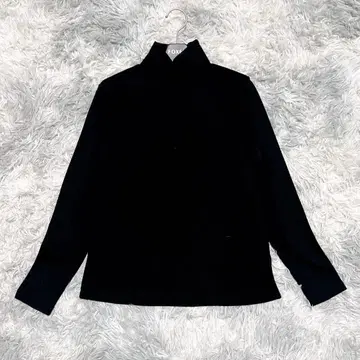 누비스 38 터틀넥 무지 블랙 출퇴근 통학 손세탁 가능 울
