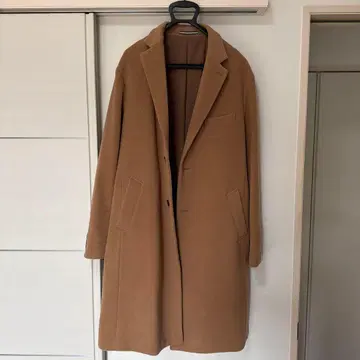 COMME CA COMMUNE 브라운 체스터 코트 LL