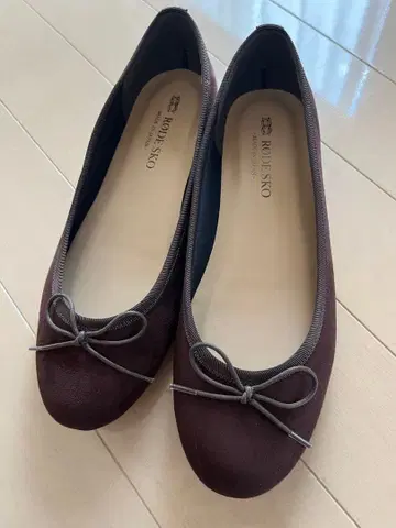 RODEO SKO 브라운 플랫슈즈