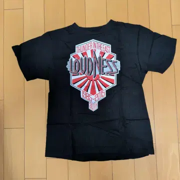 LOUDNESS 30주년 기념 셔츠 M 블랙