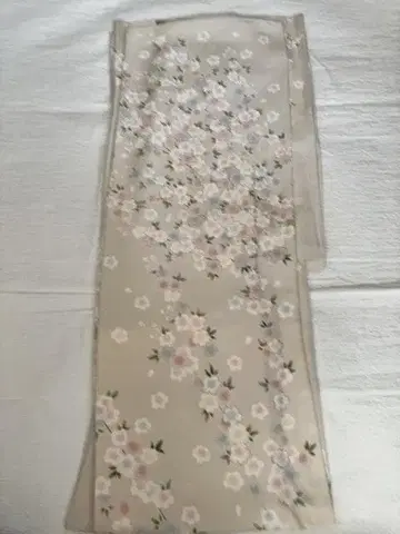 벚꽃 꽃무늬 베이지 호몬기