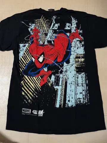 HUF 스파이더맨 T셔츠 M 블랙