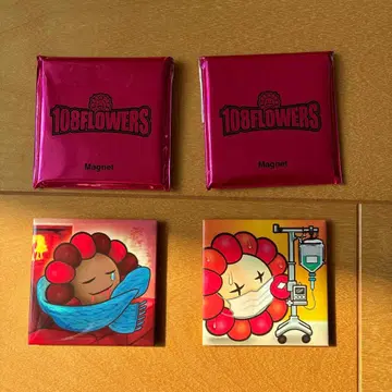 무라카미 다카시 모노노케 교토 108Flowers 마그넷 2세트