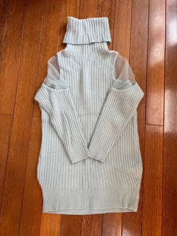 SNIDEL 하이넥 니트 원피스