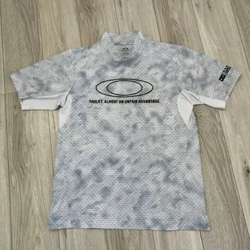 OAKLEY 기하학 패턴 남성용 셔츠 그레이 계열 M