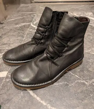 [ 새상품급 ] 마리클럽 가죽 하이컷 부츠