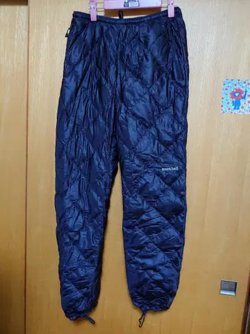 몽벨 다운 팬츠 여성용 블랙 XL