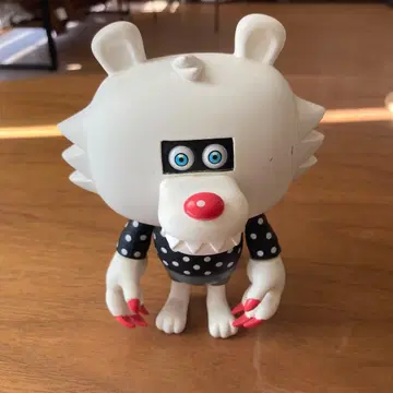 T9G 후르츠 늑대 베리 군 소프트 비닐 피규어 화이트 도트 한정판