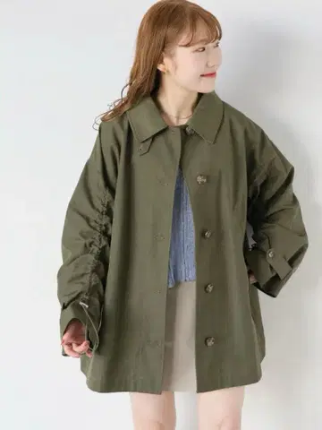 ehkasopo 에카 소포 소매 드로스트 스텐카라 코트