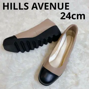 미사용 HILLS AVENUE 힐즈아베뉴 일본제 가죽 웨이브 밑창