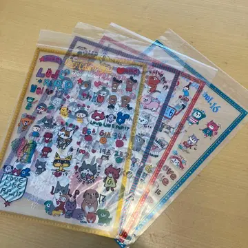 aiko 스티커 4개 세트