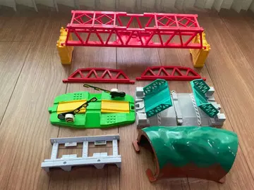 프라레일 철교 건널목 하네바시 터널 역 세트 대철교