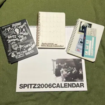 Spitz/2005~2008년 노트북 달력, 달력 등