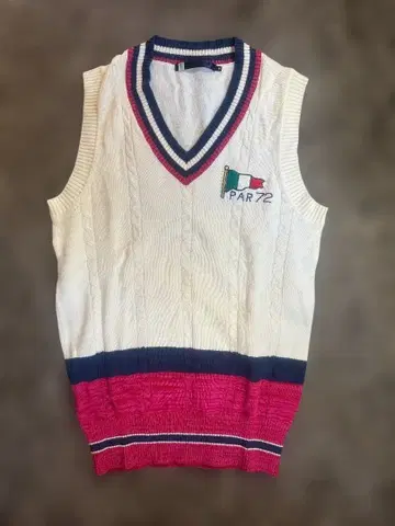 PAR72 V넥 베스트 S 사이즈