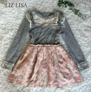 리즈리사 히메갸루 y2k 헤이세이 도킹 원피스 프릴