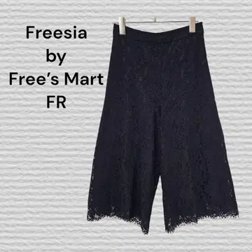 프리지아 Freesia 레이스 팬츠 사이즈 FR 블랙 엘레강트