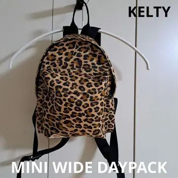 KELTY 미니 백팩 레오파드 무늬 MINI WIDE DAY PACK