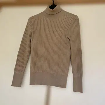 URBAN RESEARCH DOORS 리브 터틀넥 스웨터