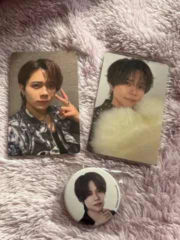 INI 후지마키 쿄스케 이메일 회원 트레이딩 카드 캔뱃지 세트