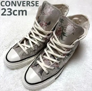 새상품 택 포함 품절 모델 컨버스 올스타 하이컷 꽃무늬 23