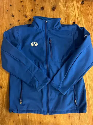 BYU 플리스 자켓 파랑