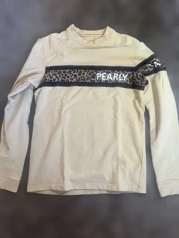 PEARLY 레오파드 무늬 긴팔 사이즈 5